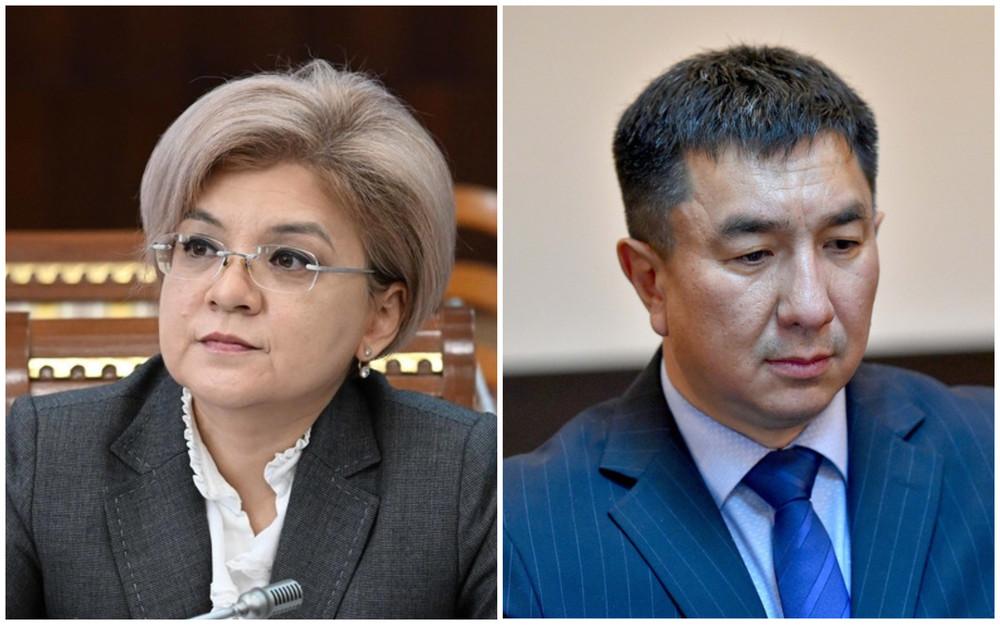 Акылбек Жапаров объявил выговоры министру цифровизации Кутнаевой и министру транспорта Текебаеву