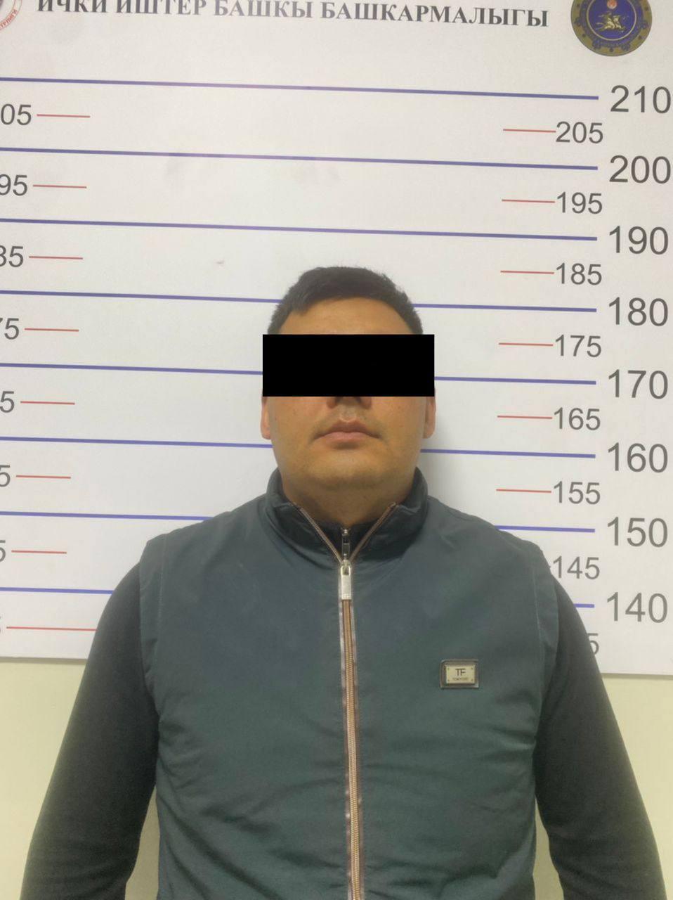 Шектүүнү кармоо учурунда сабаган милиция кызматкерлерине иш козголду