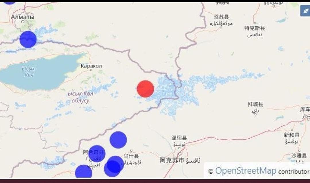 На Иссык-Куле зафиксировали подземные толчки