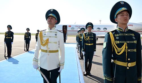 Президент Садыр Жапаров прибыл с рабочим визитом в Астану&nbsp;