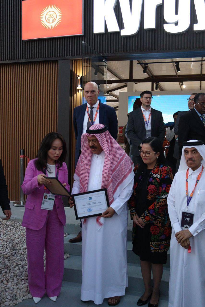 В Катаре состоялось открытие Национального павильона Кыргызской Республики
