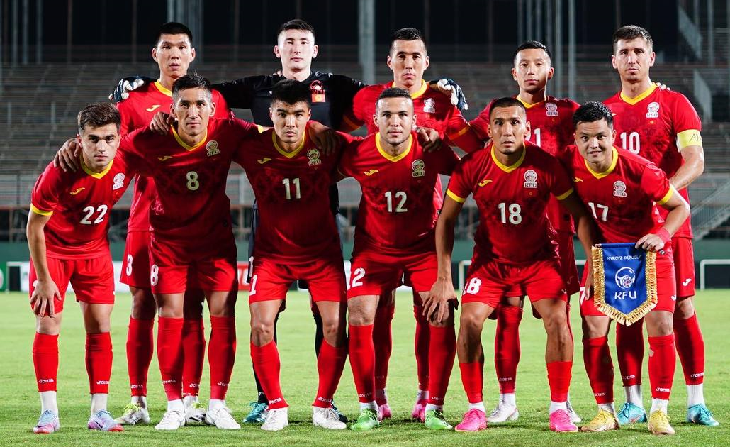 Сборная Кыргызстана по футболу поднялась на три позиции в рейтинге ФИФА