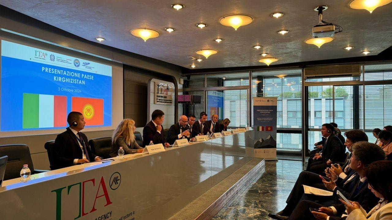 В Риме состоялся кыргызско-итальянский бизнес-форум